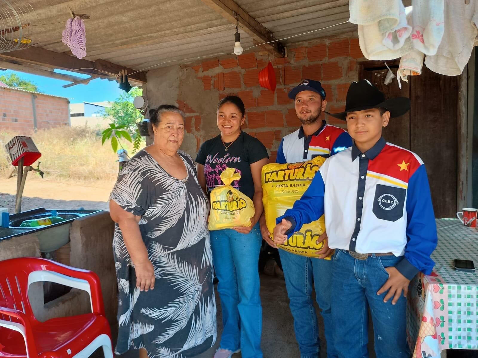 Imagem de compartilhamento para o artigo Rancho dos Tropeiros transforma esporte em gesto de amor ao próximo em Figueirão da MS Todo dia